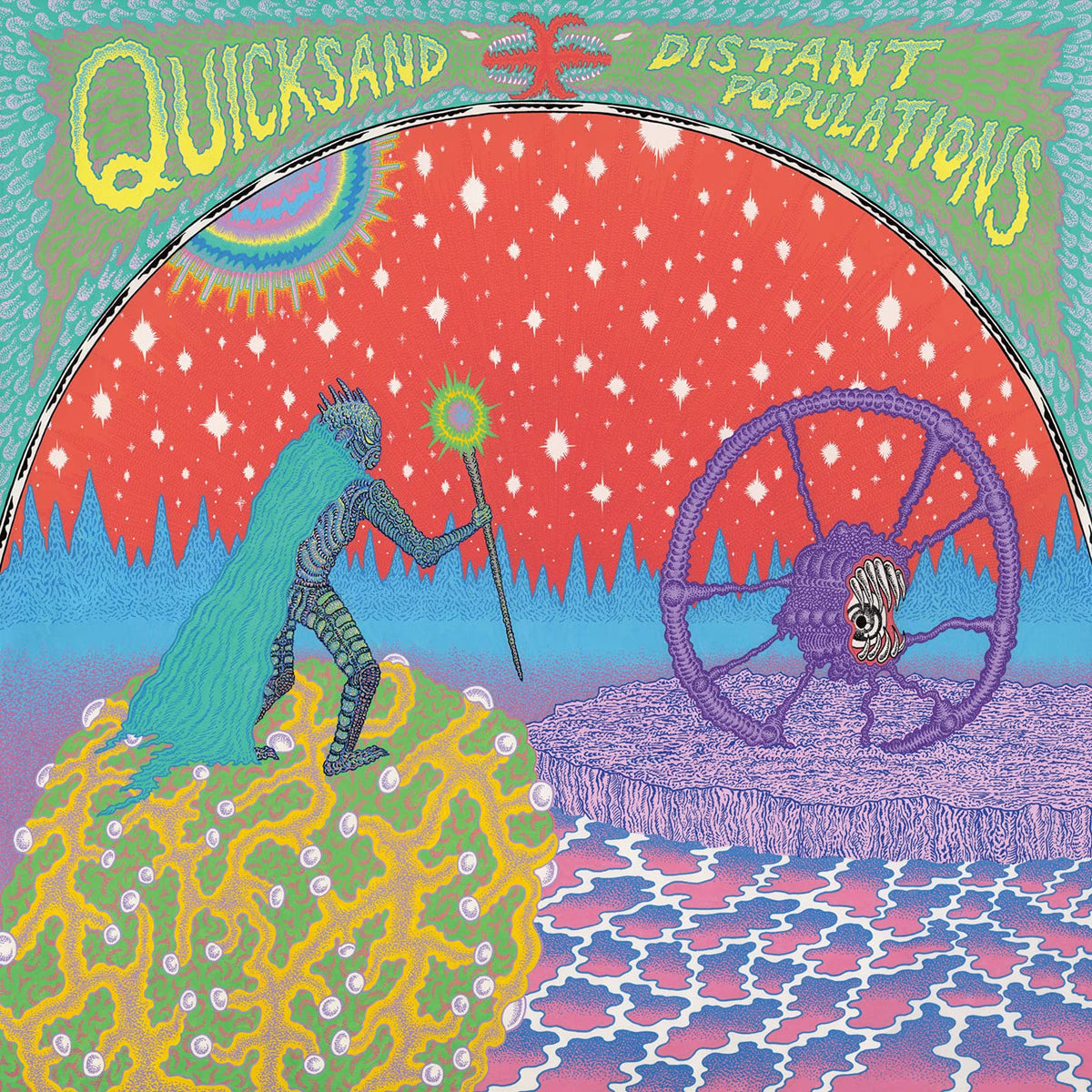 Quicksand – Distant Populations vinyl record cover