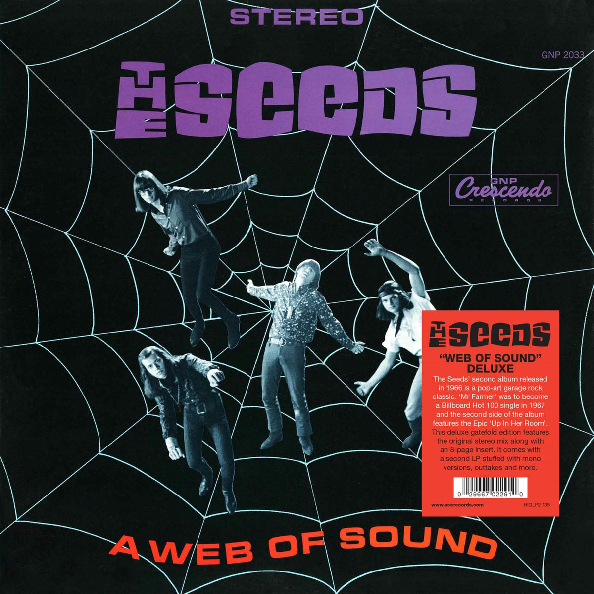 Seeds – Web Of Sound - Deluxe vinyl record cover