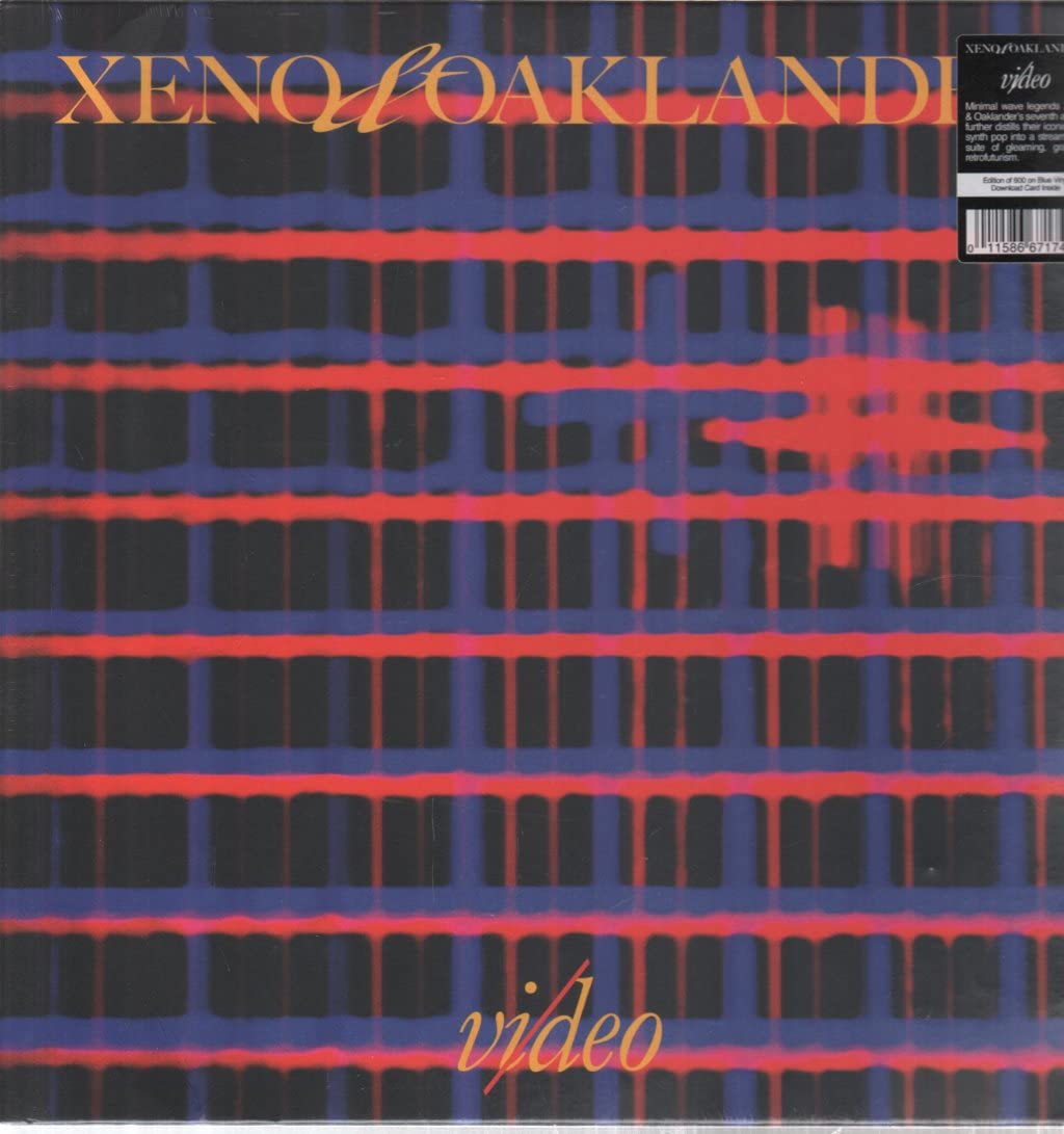 Xeno & Oaklander – Vi/Deo (Blue Vinyl) vinyl record cover