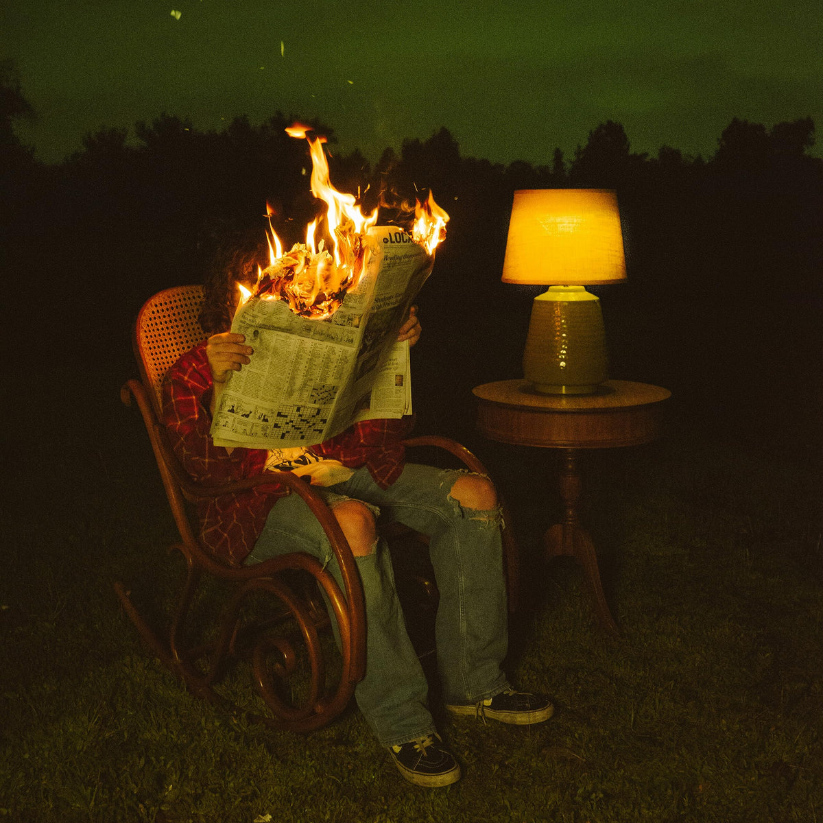 Roe Kapara – I Hope Hell Isn't Real vinyl record cover