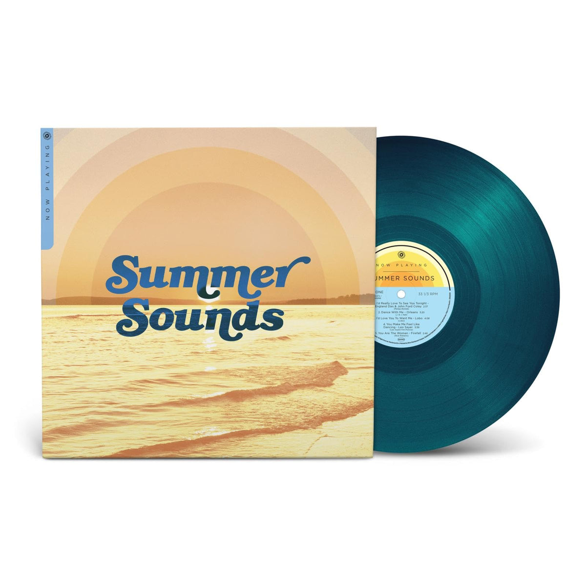 Various Artists – Now Playing: Summer Sounds vinyl record cover