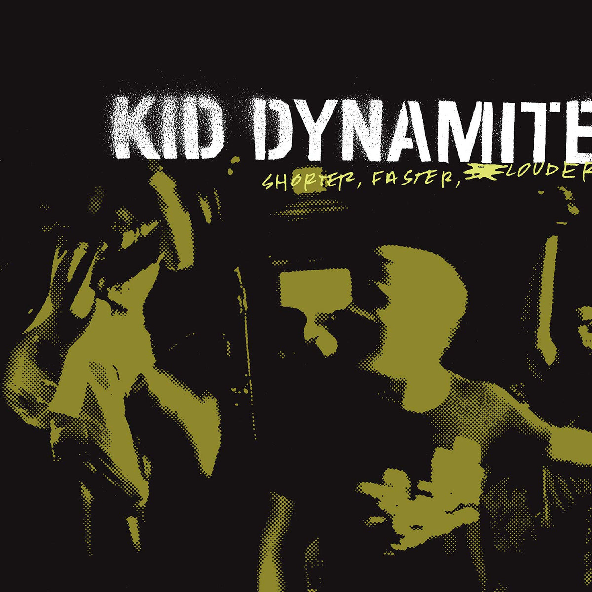 Kid Dynamite – Shorter, Faster, Louder (Indie Shop Version/ Colo vinyl record cover