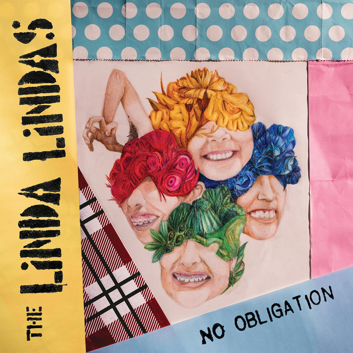 The Linda Lindas – No Obligation (Vinyl) vinyl record cover
