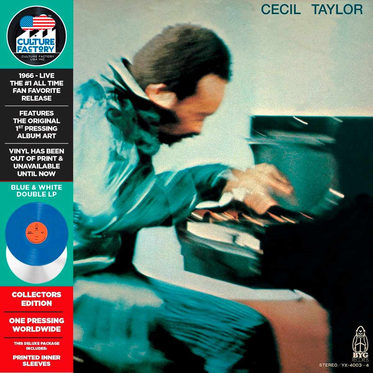 Cecil Taylor – Student Studies vinyl record cover