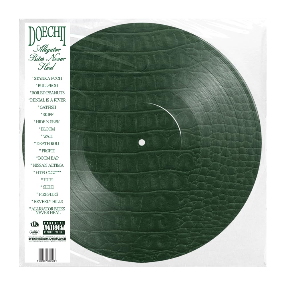 Doechii – ALLIGATOR BITES NEVER (LP) by DOECHII vinyl record cover