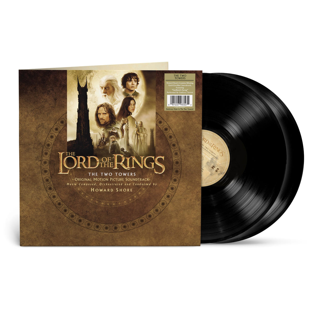 Howard Shore – The Lord of the Rings: The Two Towers vinyl record cover