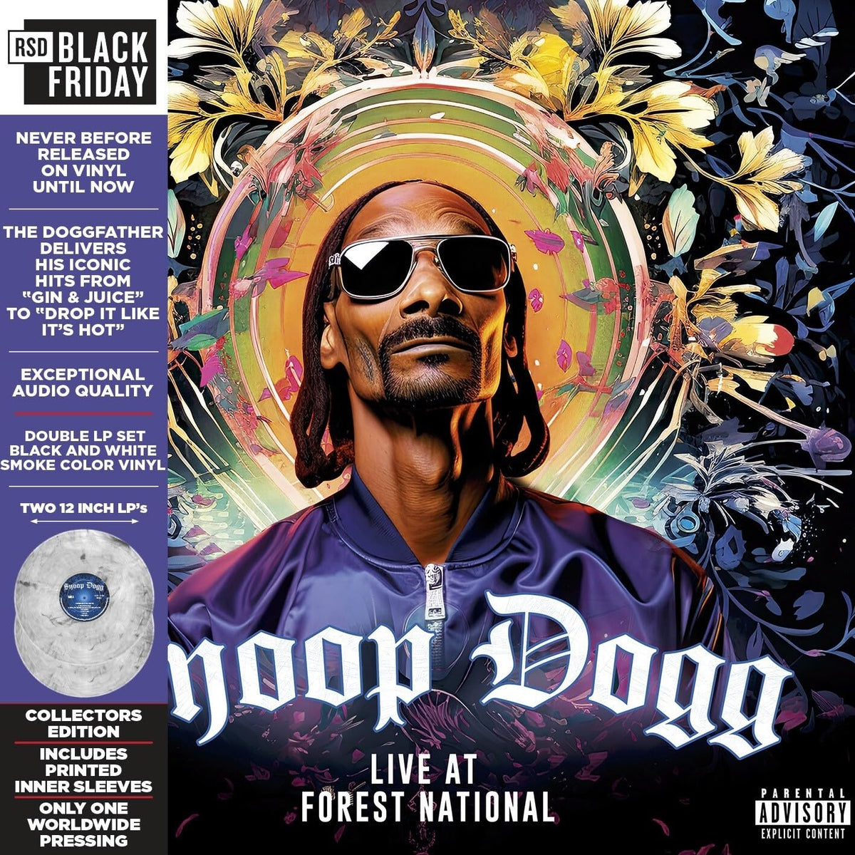 Snoop Dogg – Live at Forest National, 2005 (RSD Black Friday 2024) vinyl record cover