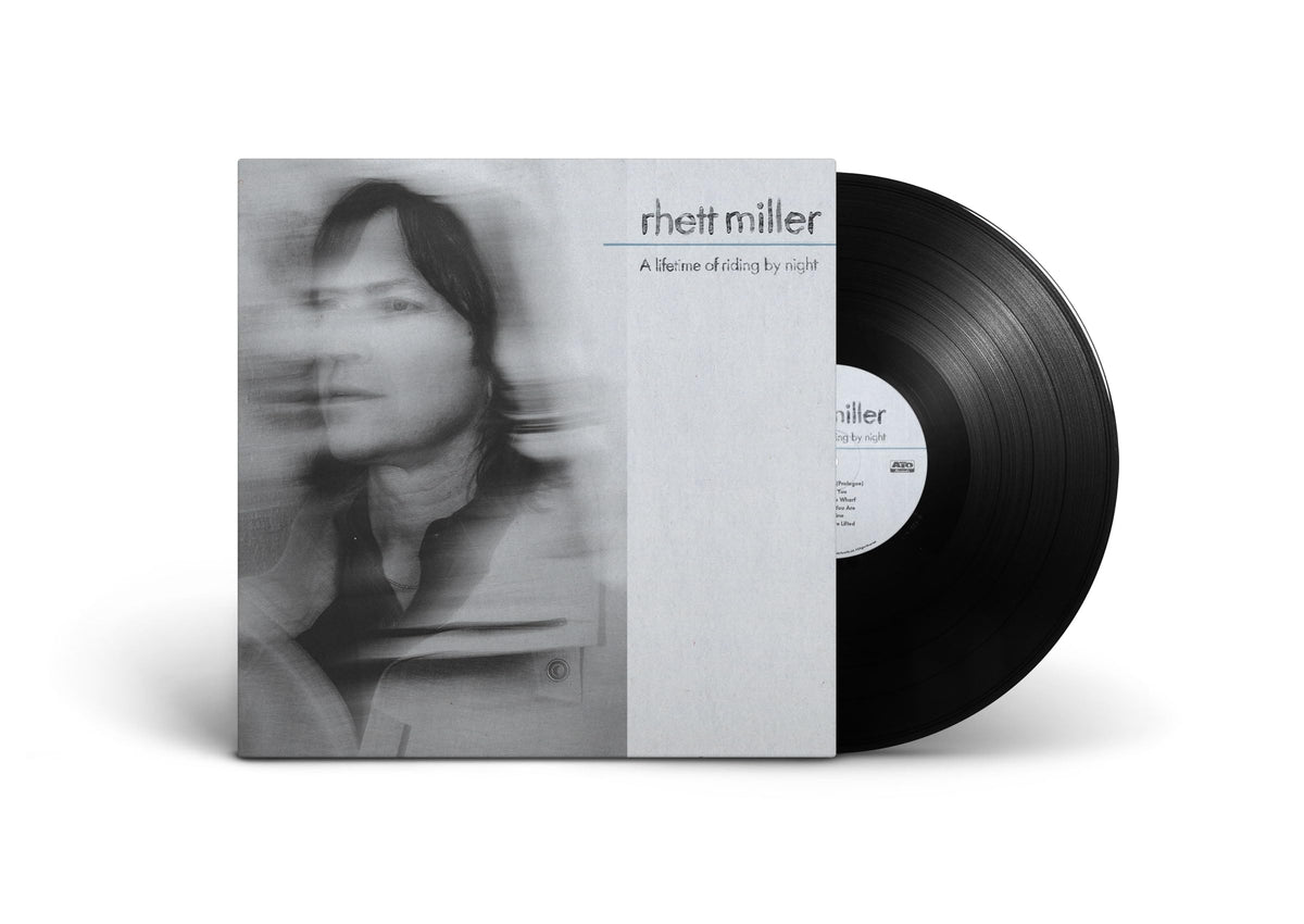 Rhett Miller – A Lifetime of Riding By Night vinyl record cover