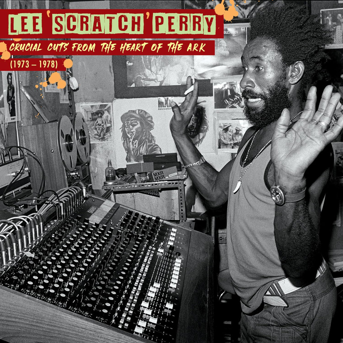 Lee 'Scratch' Perry – Crucial Cuts from the Heart of the Ark (1973-1978) vinyl record cover