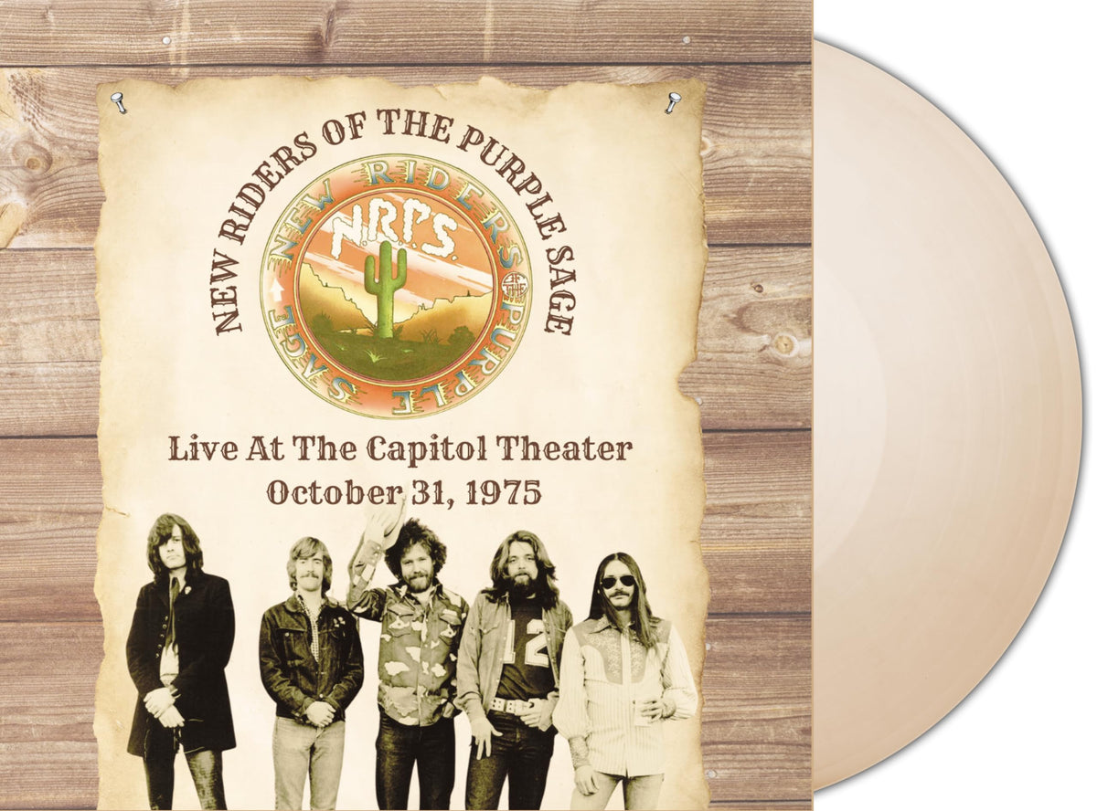New Riders of the Purple Sage – Live at the Capitol Theater, October 31, 1975 vinyl record cover