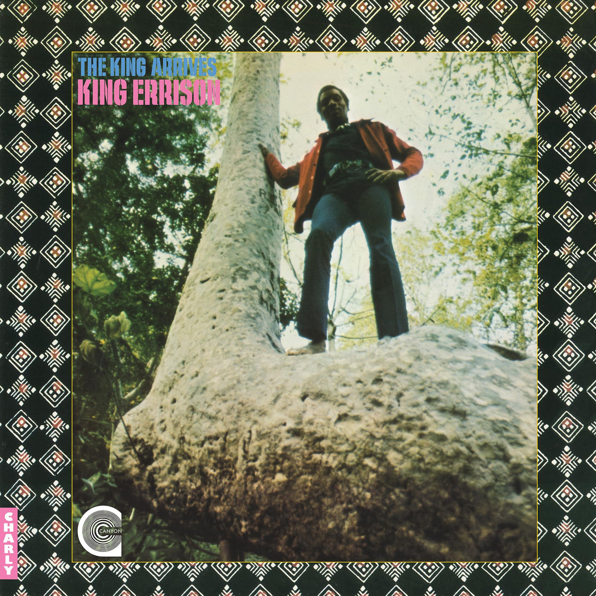 King Errison – The King Arrives vinyl record cover