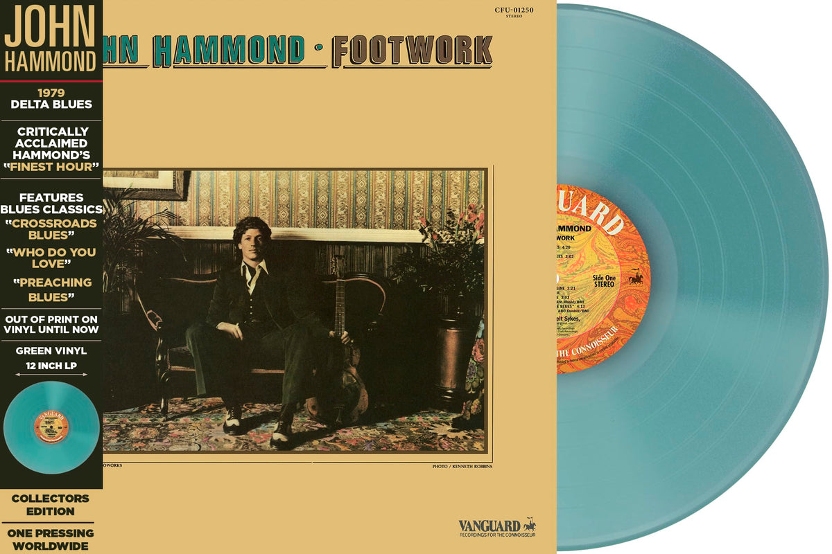 John Hammond – Footwork vinyl record cover