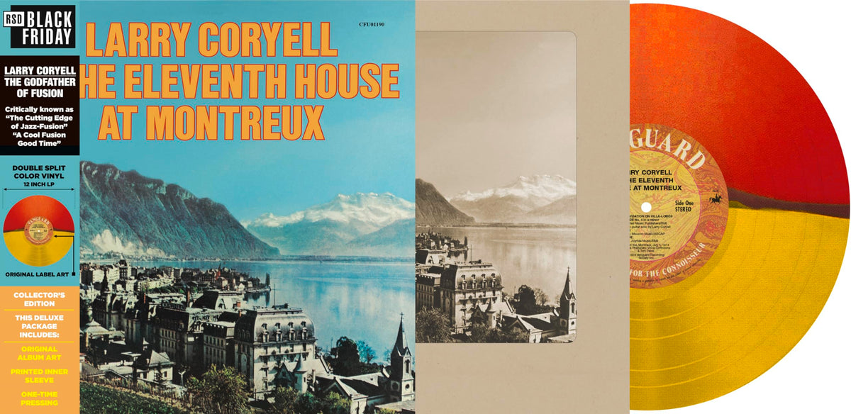 Larry Coryell – At Montreaux (RSD Black Friday 2021) vinyl record cover