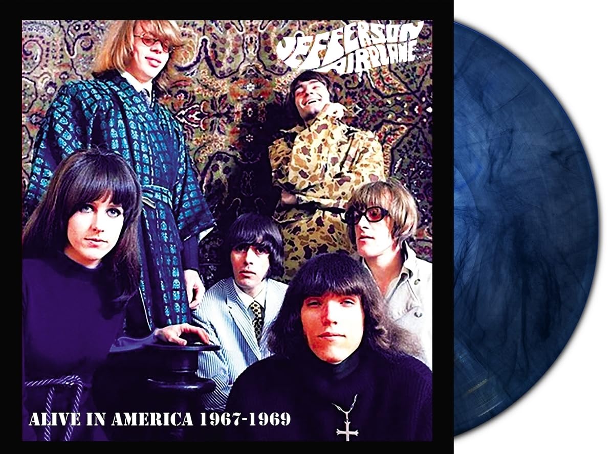 Jefferson Airplane – Alive in America 1967-1969 vinyl record cover