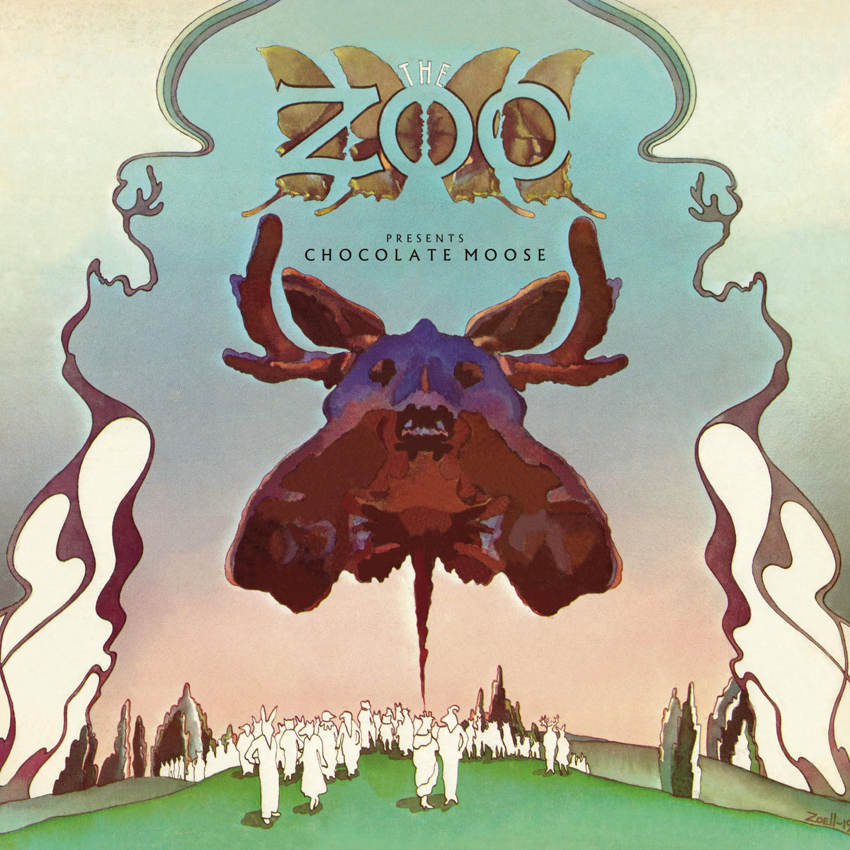 The Zoo – Presents Chocolate Moose vinyl record cover