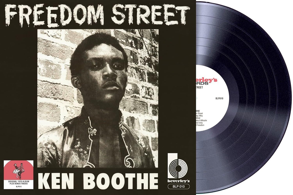 Ken Boothe – Freedom Street vinyl record cover
