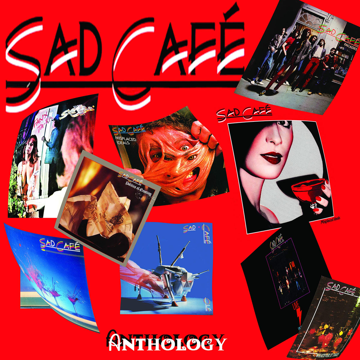 Sad Café – Anthology vinyl record cover