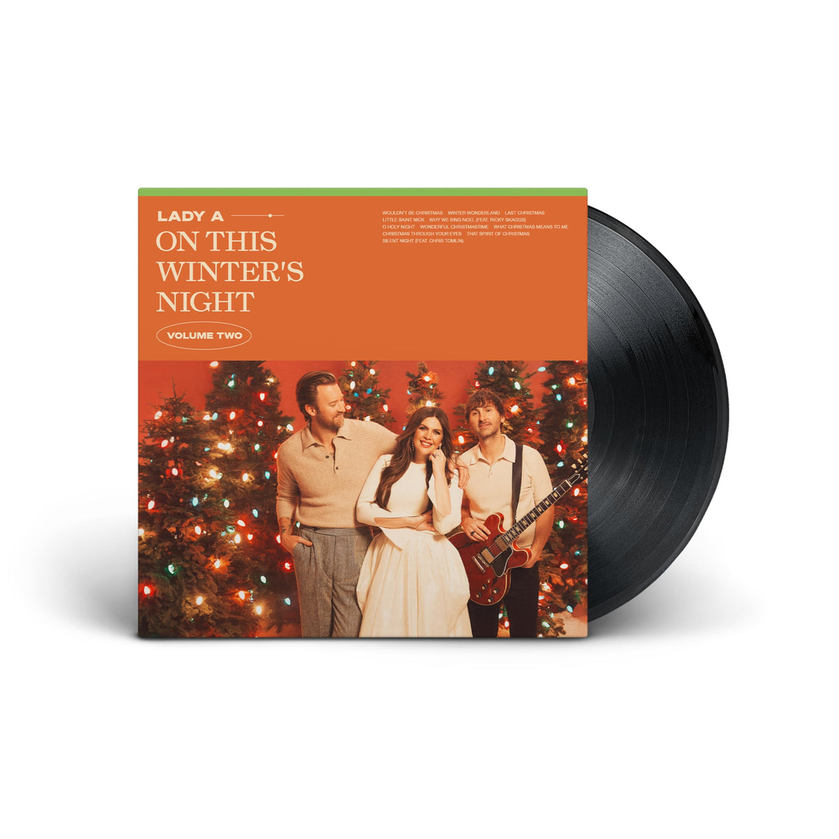 Lady A – On This Winter's Night Volume 2 vinyl record cover