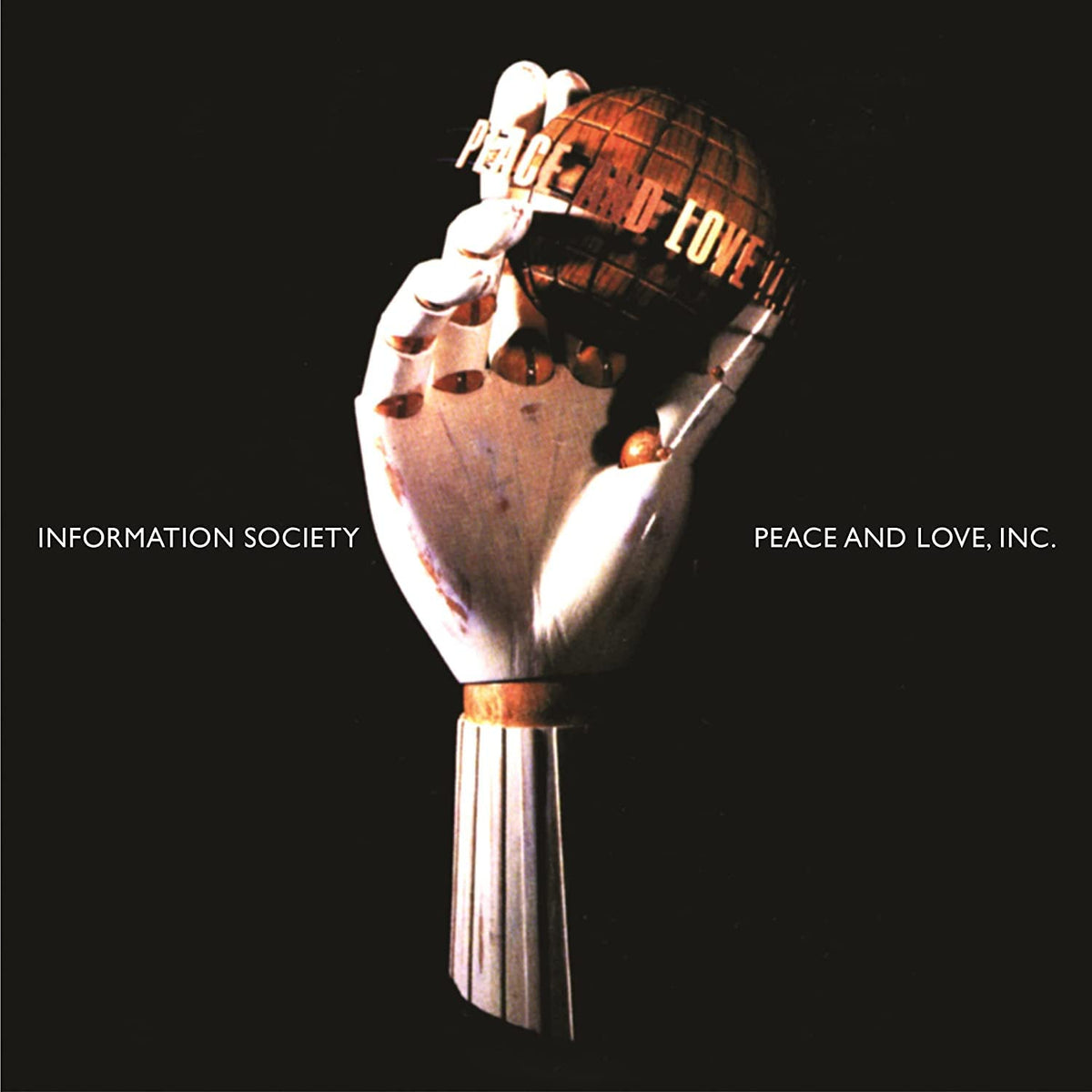 Information Society – Peace and Love, Inc. vinyl record cover
