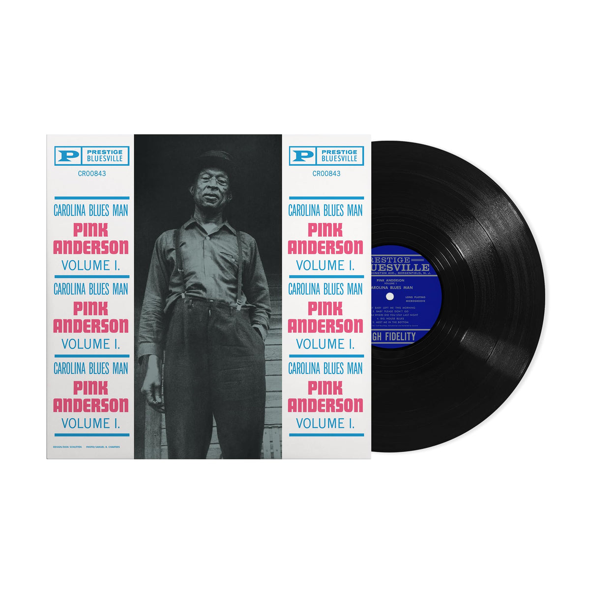 Pink Anderson – Volume 1 vinyl record cover