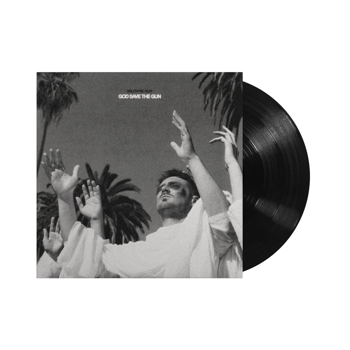 Militarie Gun – God Save the Gun vinyl record cover