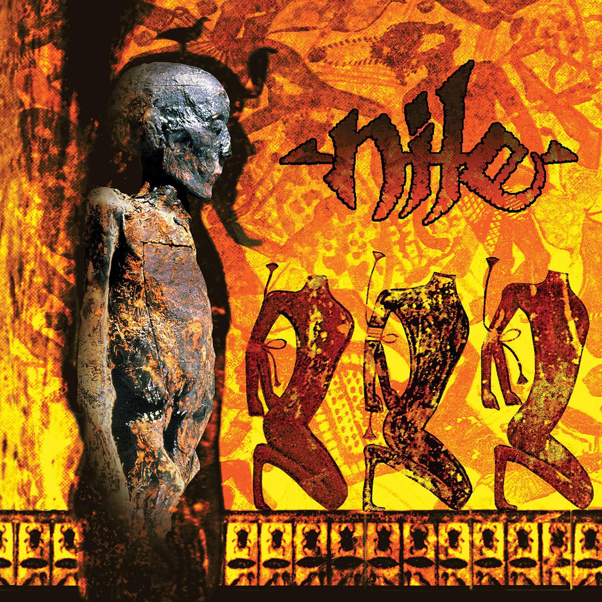 Nile – Amongst The Catacombs Of Nephren-Ka (LP) by Nile vinyl record cover
