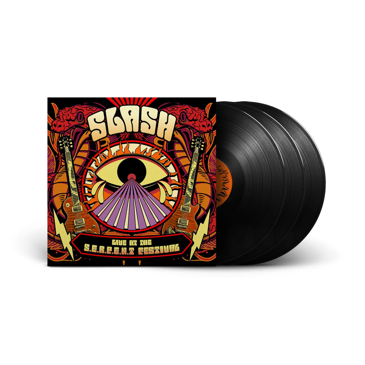 Slash – Live at the S.E.R.P.E.N.T. Festival vinyl record cover