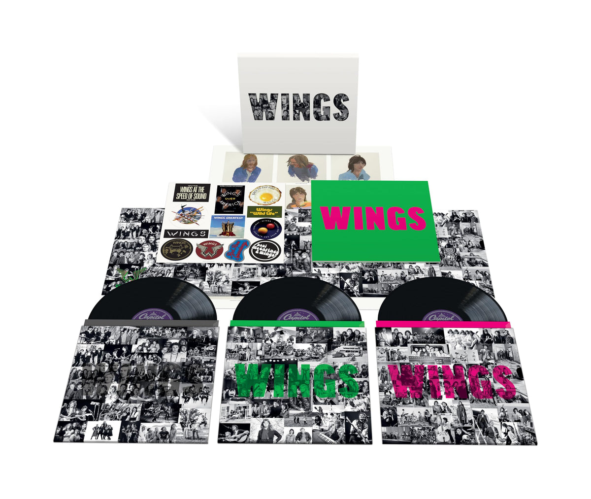 Paul McCartney and Wings – WINGS (Deluxe Edition) (Box Set / Deluxe) vinyl record cover
