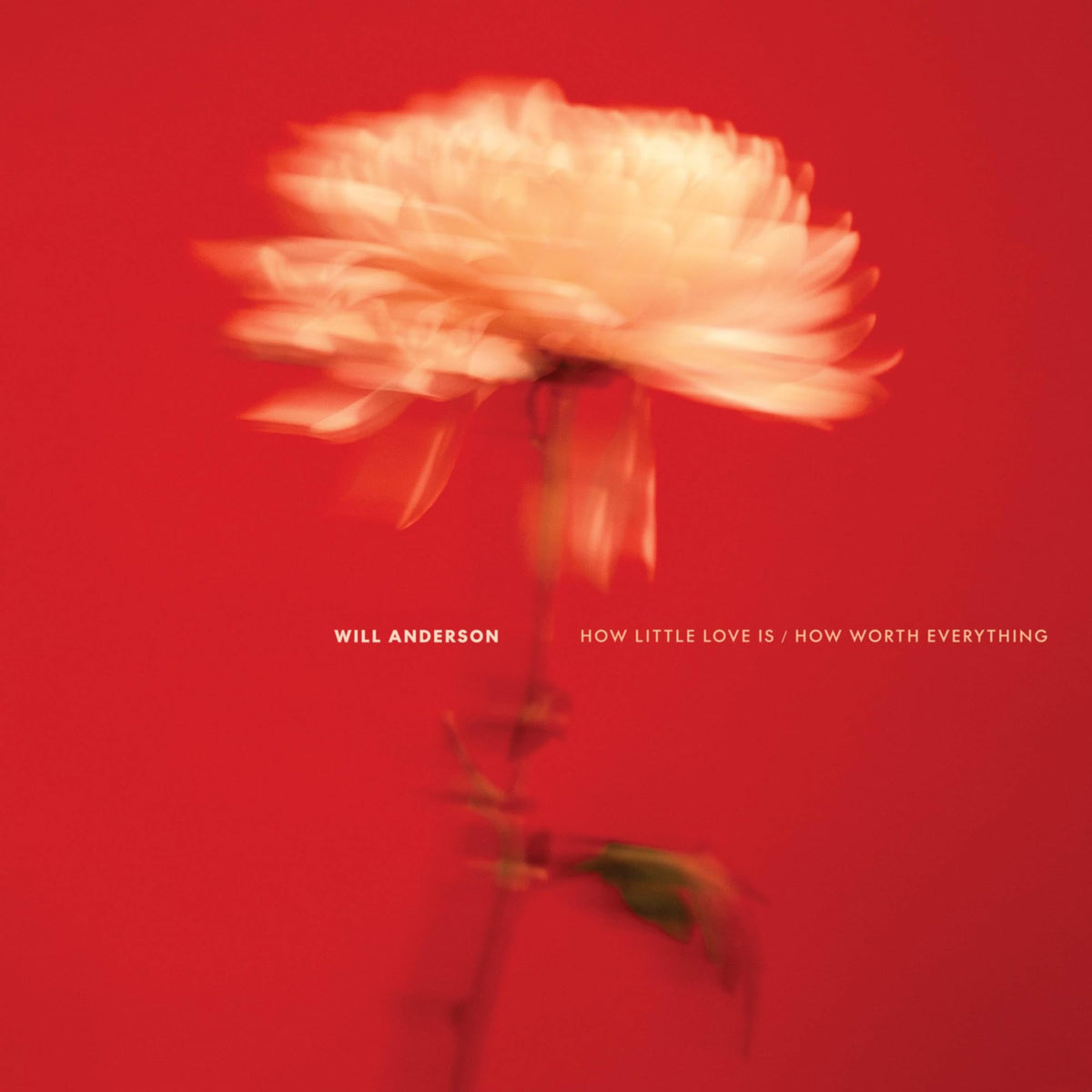 Will Anderson – How Little Love Is / How Worth Everything vinyl record cover