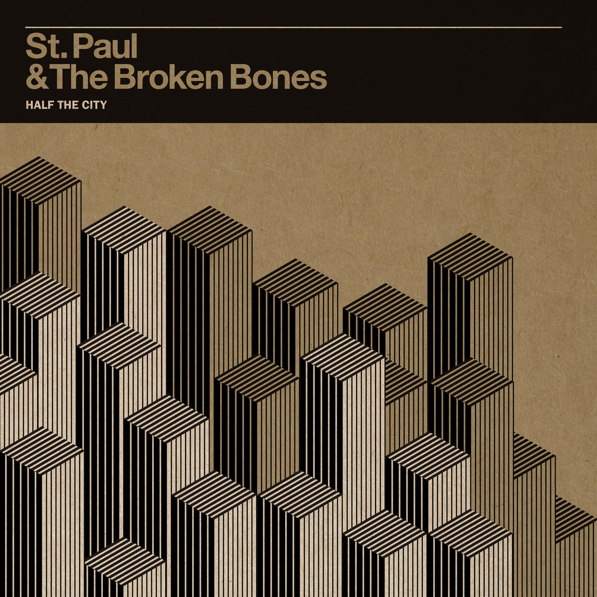 St. Paul & The Broken Bones – Half the City vinyl record cover