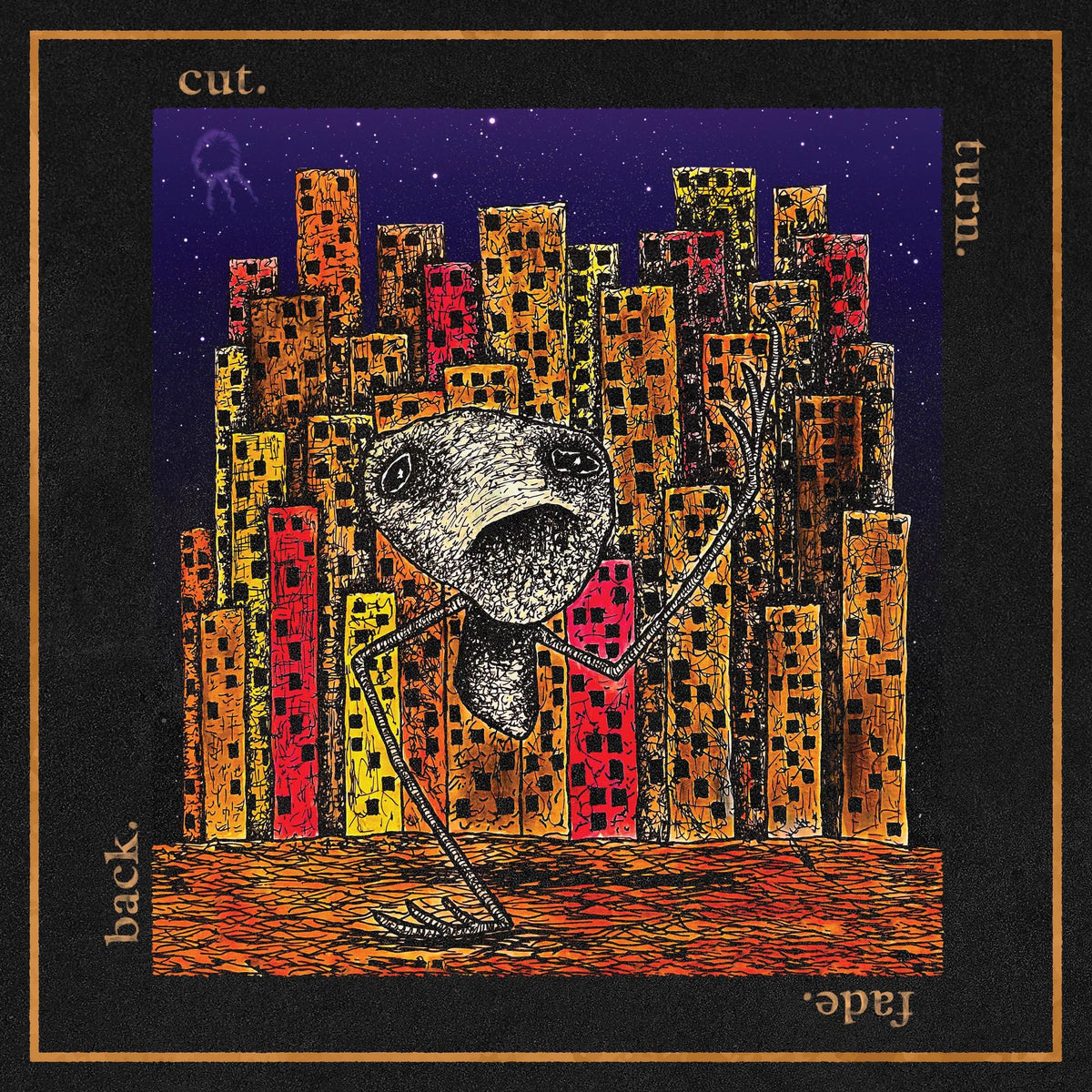 Hail The Sun – Cut. Turn. Fade. Back. (LP) by Hail The Sun vinyl record cover