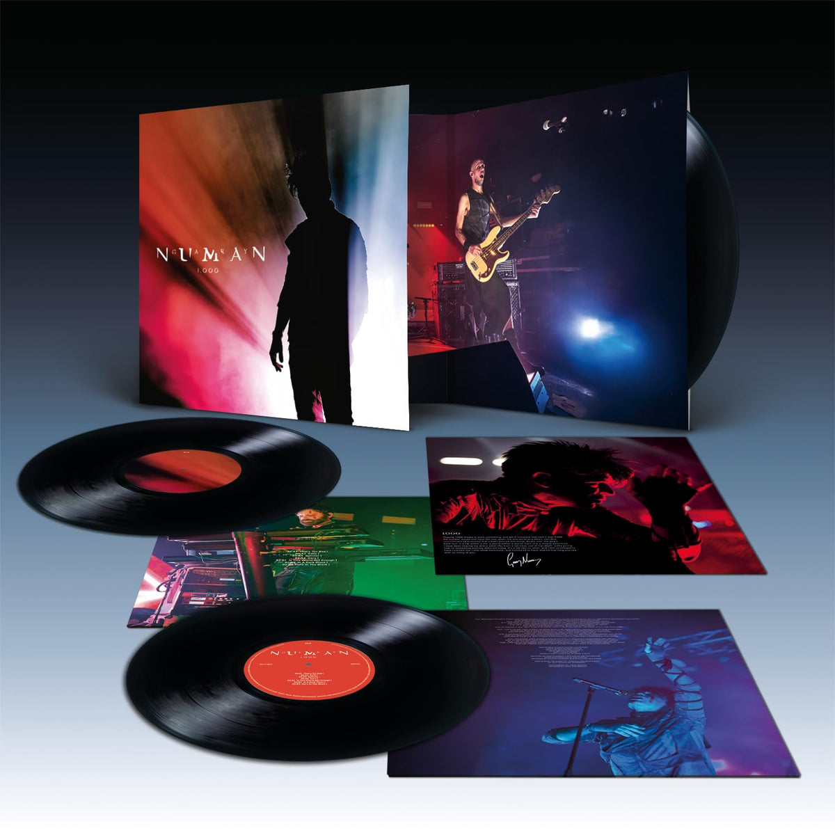 Gary Numan – 1,000 vinyl record cover