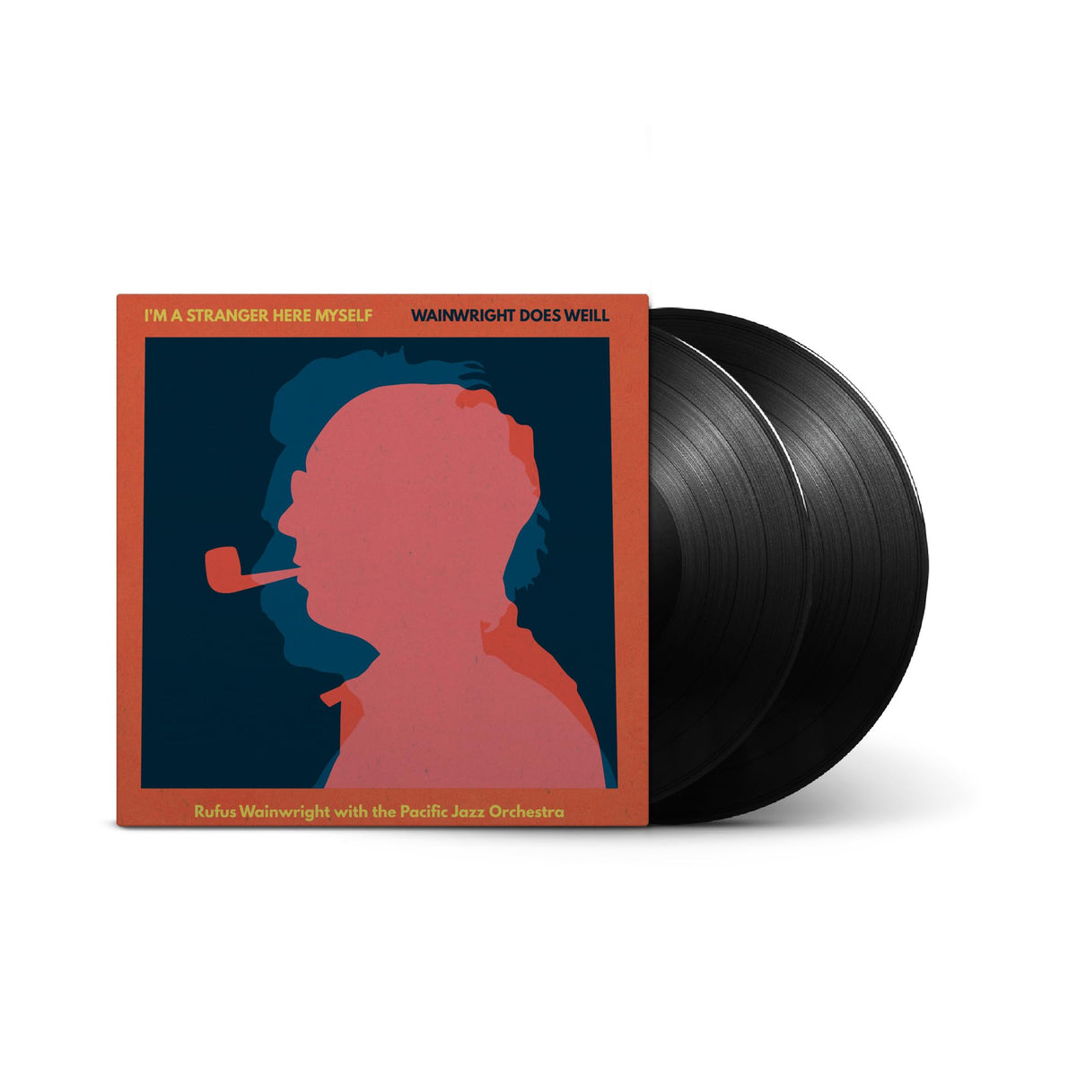 Rufus Wainwright – I'm a Stranger Here Myself vinyl record cover