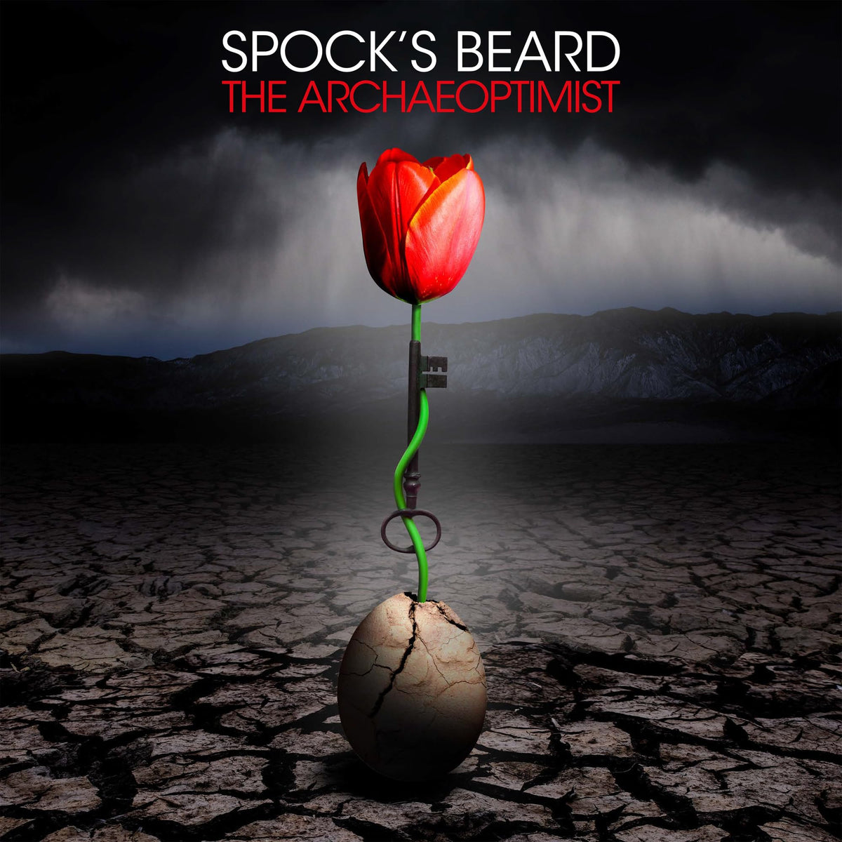 Spock's Beard – The Archaeoptimist vinyl record cover
