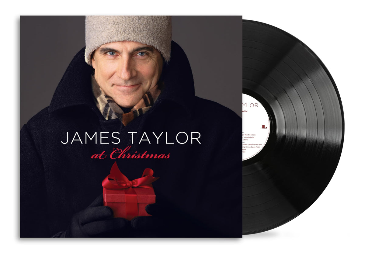 James Taylor – James Taylor At Christmas vinyl record cover