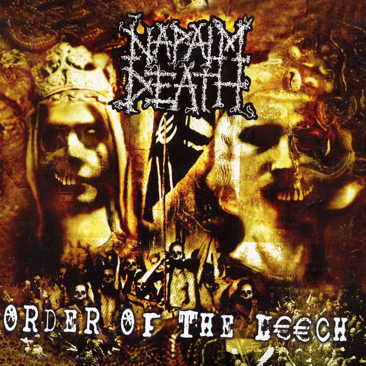 Napalm Death – Order of the Leech vinyl record cover