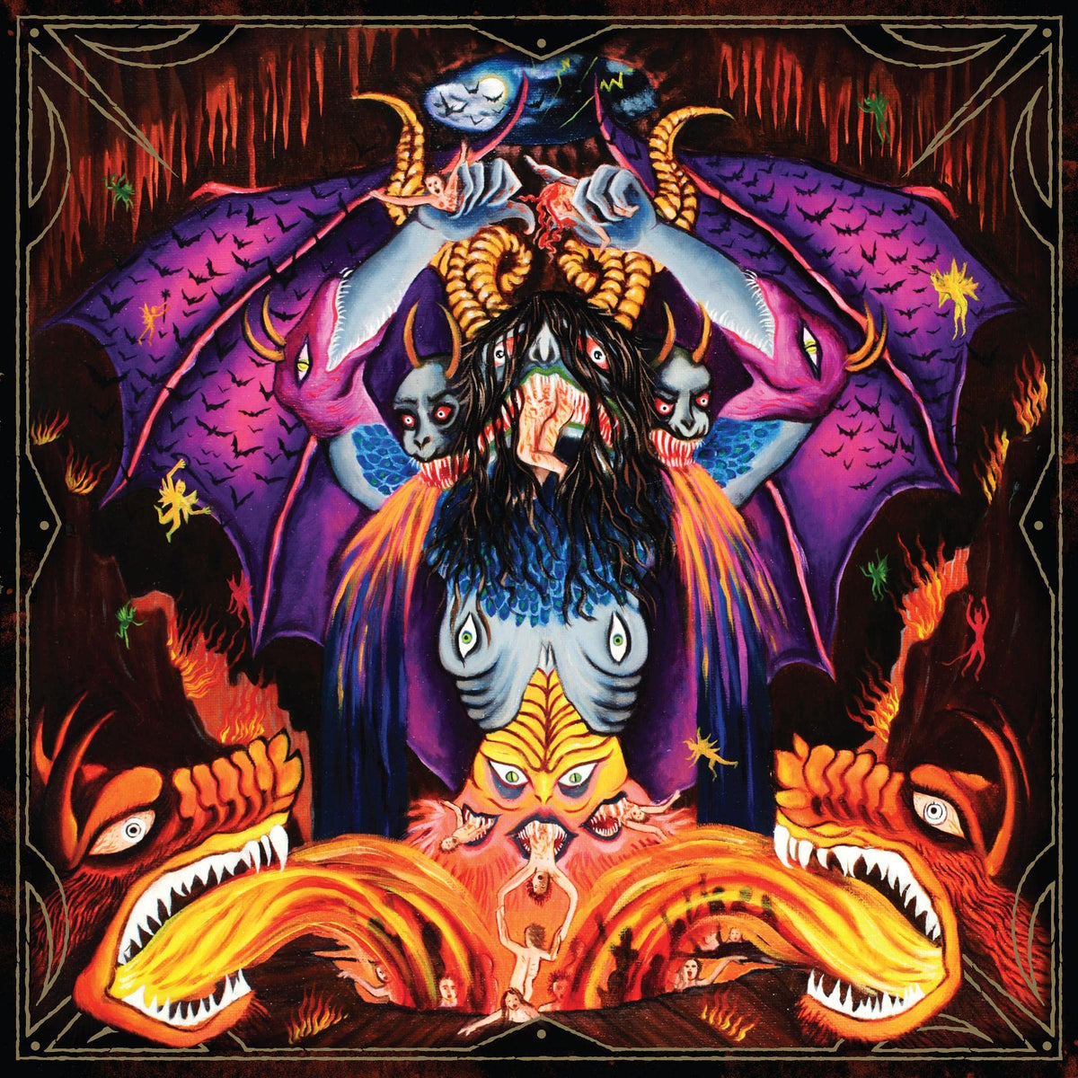 Devil Master – Satan Spits On Children of Light vinyl record cover