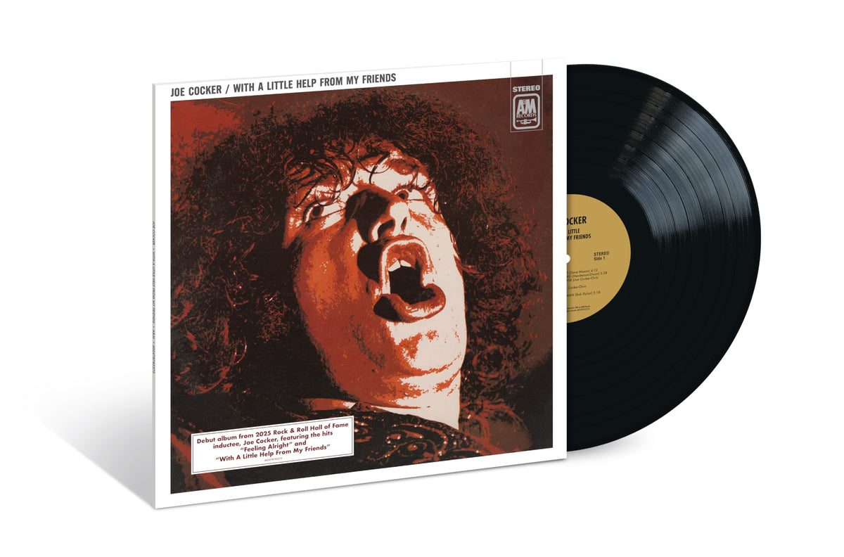 Joe Cocker – With A Little Help From My Friends vinyl record cover