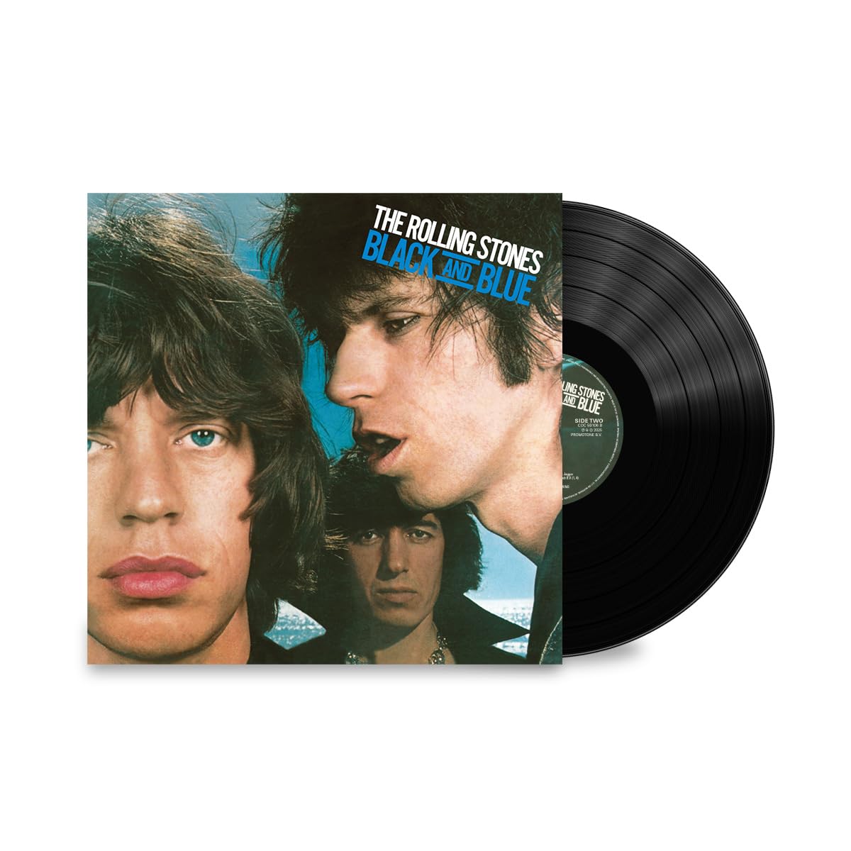 The Rolling Stones – Black and Blue vinyl record cover