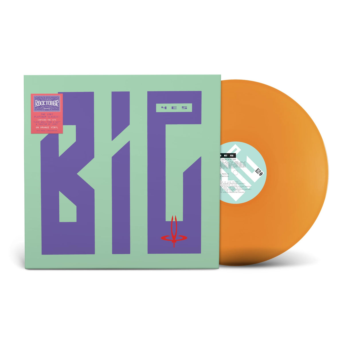 Yes – Big Generator (Coloured Vinyl) vinyl record cover