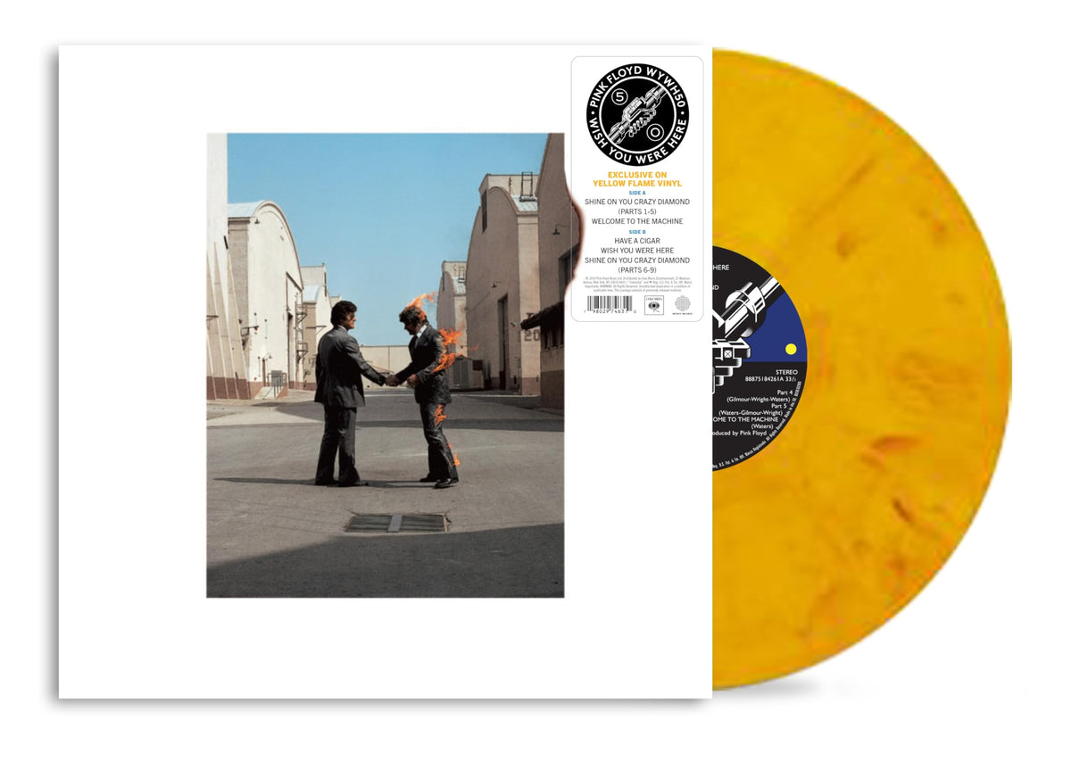 Pink Floyd – Wish You Were Here: 50th Anniversary vinyl record cover