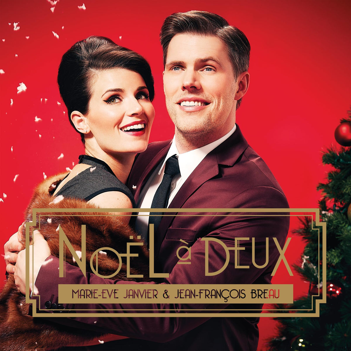 Marie-Eve Janvier Et Jean-Francois Breau – Noel A Deux (LP) by Marie-Eve Janvier Et Jean-Francois Breau vinyl record cover