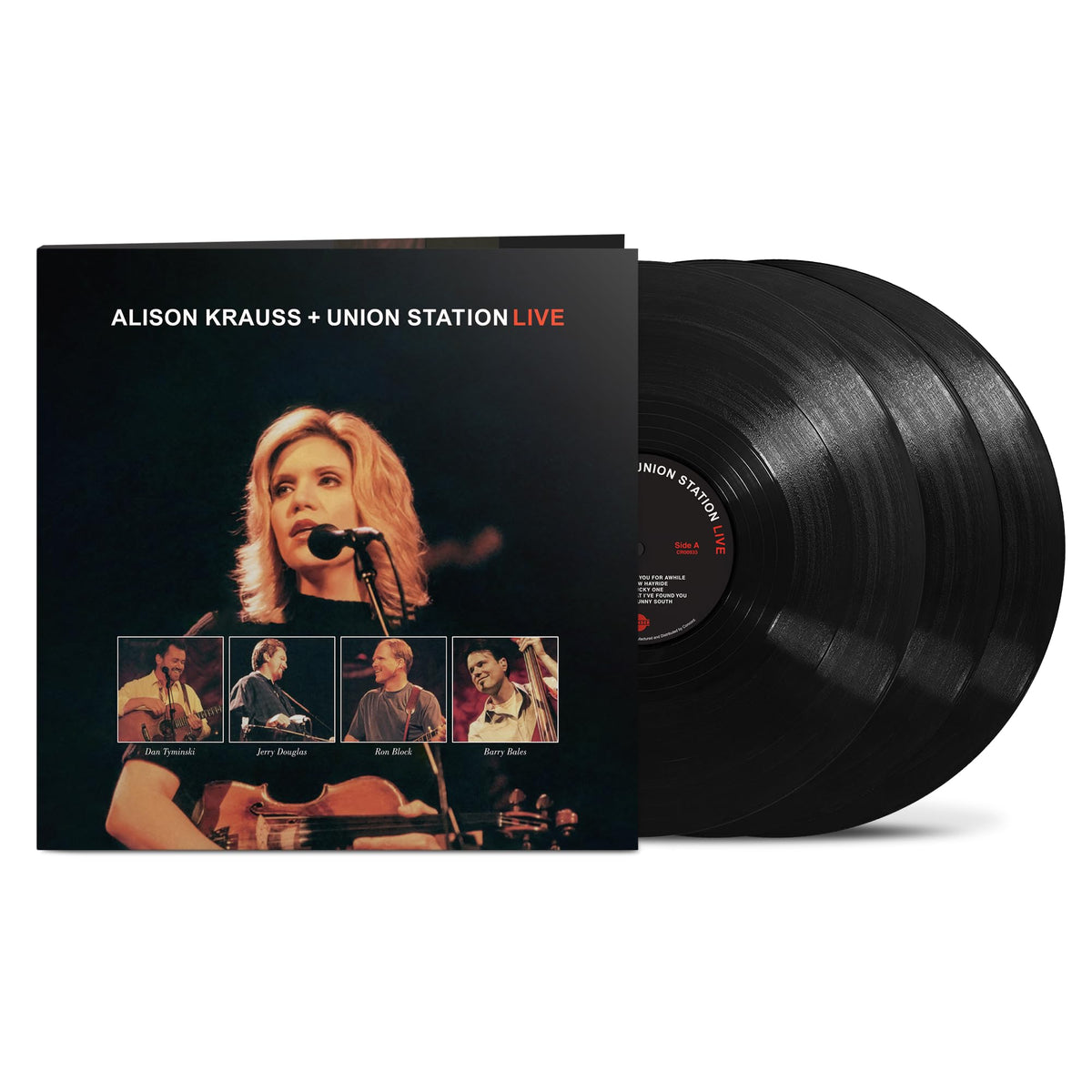 Alison Krauss & Union Station – LIVE BOX SET (180G)(3LP) by ALISON KRAUSS & UNION STATION vinyl record cover