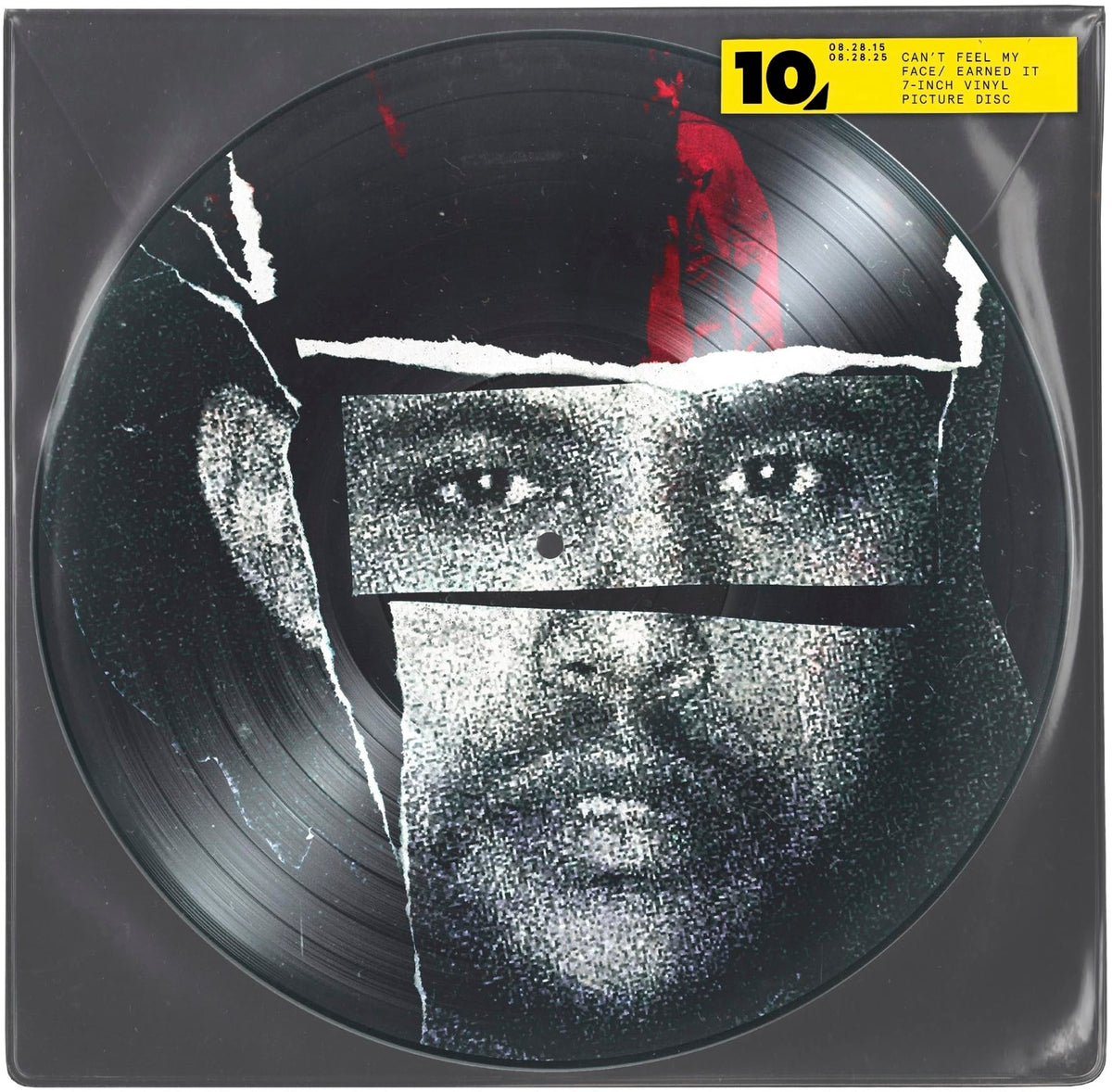 Weeknd – Can't Feel My Face / Earned It (Picture Disc) vinyl record cover