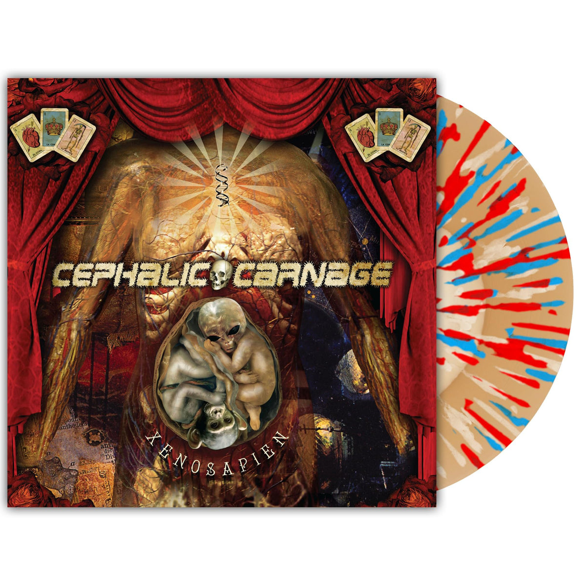 Cephalic Carnage – Xenosapien vinyl record cover