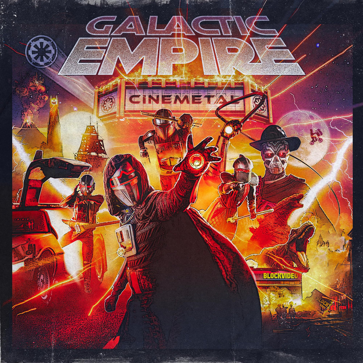 Galactic Empire – Cinemetal vinyl record cover