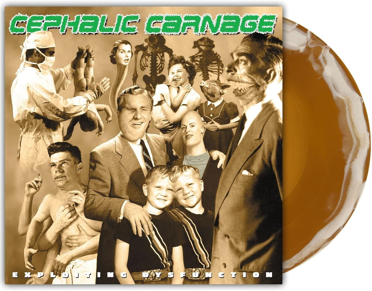 Cephalic Carnage – Exploiting Dysfunction (Deluxe 25th Anniversary Reissue) vinyl record cover