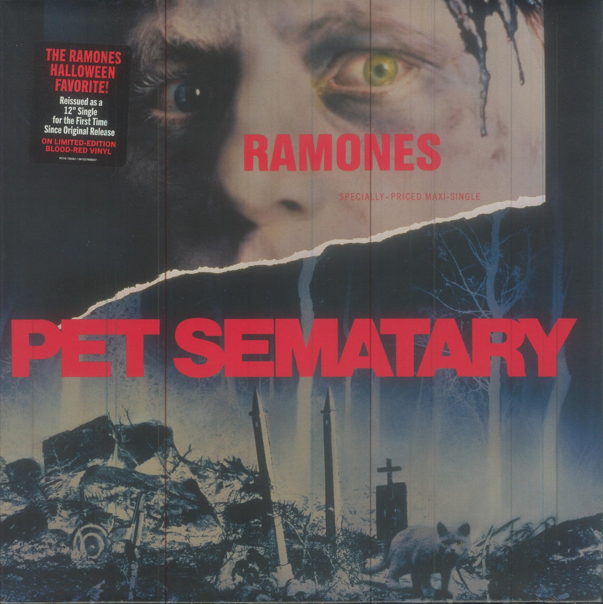 Ramones – Pet Sematary (Red Vinyl) (Rocktober) vinyl record cover