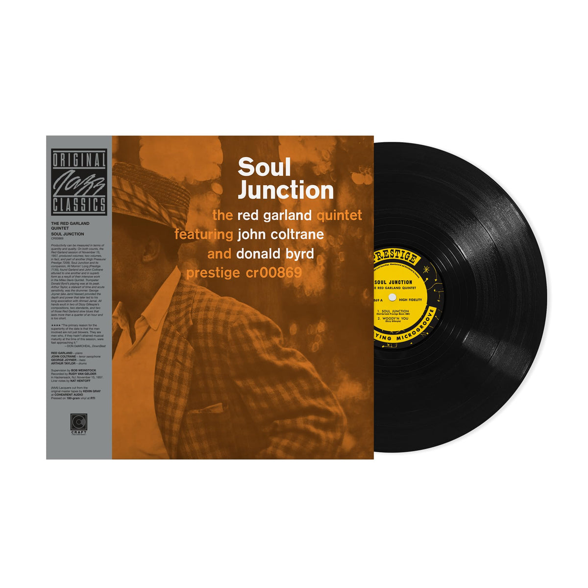 The Red Garland Quintet – Soul Junction vinyl record cover