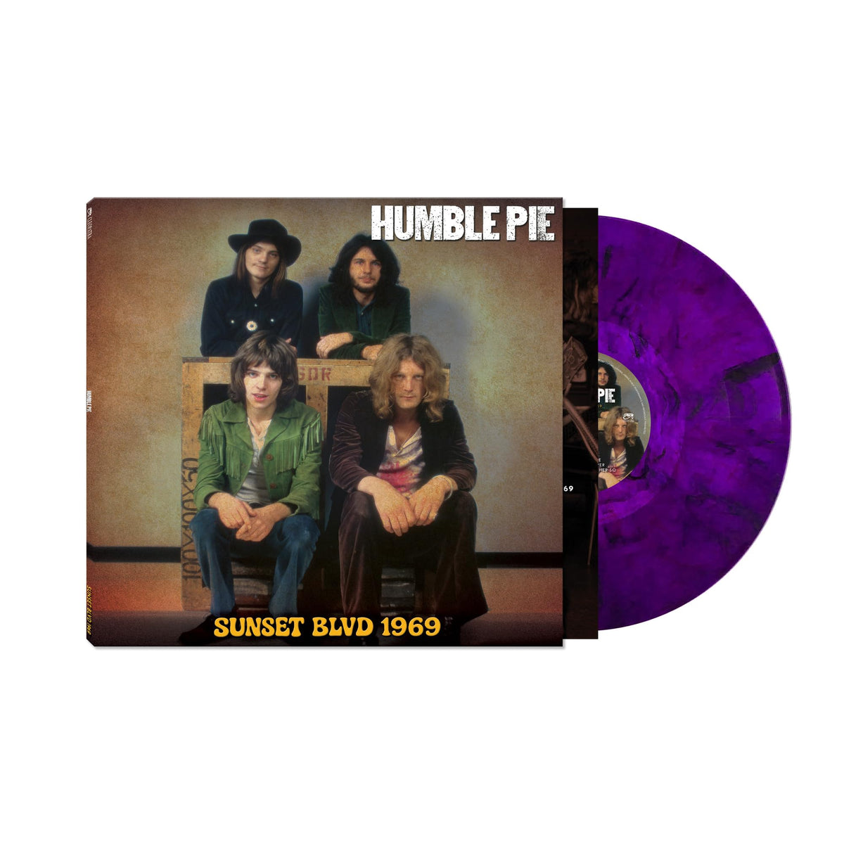 Humble Pie – Sunset Blvd 1969 vinyl record cover